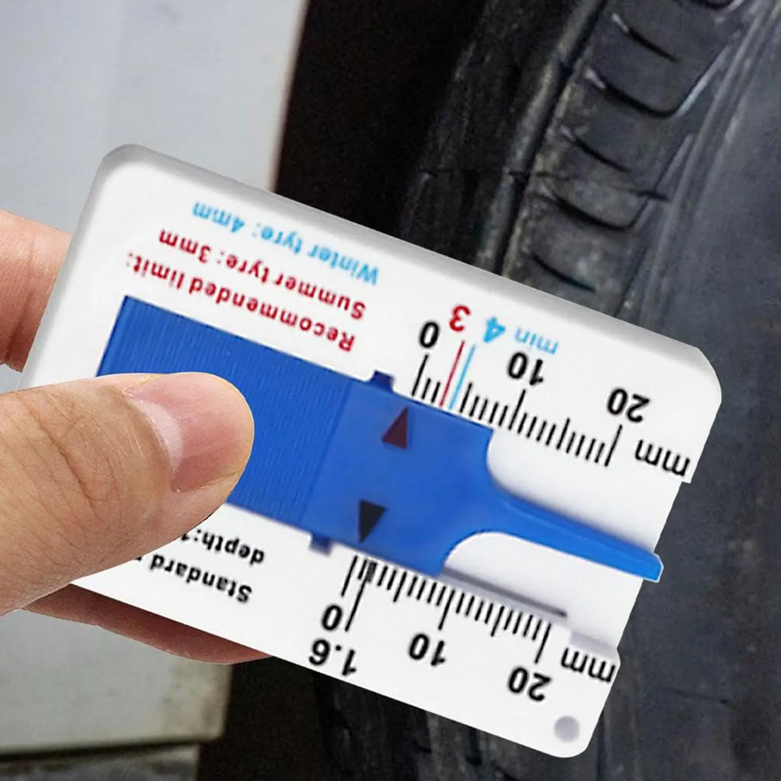 0-20MM Tyre Tread Depth Depthometer Gauge Calipers Tread Ruler Portable Tire Depth Gauge Tire Wheel Measure Wear Tear Tool
0-20MM Tyre Tread Depth Depthometer Gauge Calipers Tread Ruler Portable Tire Depth Gauge Tire Wheel Measure Wear Tear Tool