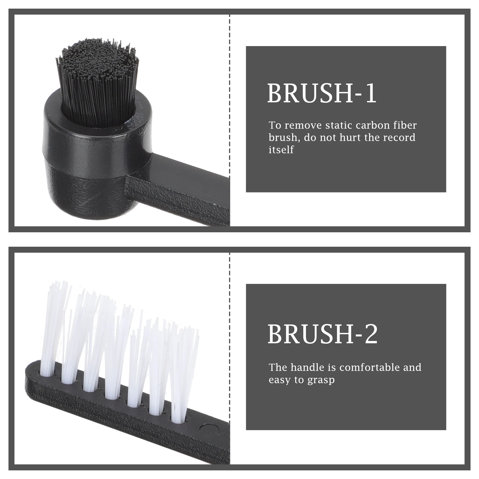 1Set Vinyl Record Cleaning Brush Professional Anti-Static Cleaner Dust Removal Tool for Turntable Care Maintenance 
1Set Vinyl Record Cleaning Brush Professional Anti-Static Cleaner Dust Removal Tool for Turntable Care Maintenance