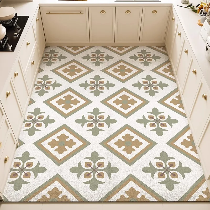 Kitchen Floor Mat Waterproof Oil-proof PVC Vinyl Rug Anti-fouling Non-slip Foot Mats Large Size Balcony Carpet Tapetes Alfombra
Kitchen Floor Mat Waterproof Oil-proof PVC Vinyl Rug Anti-fouling Non-slip Foot Mats Large Size Balcony Carpet Tapetes Alfombra