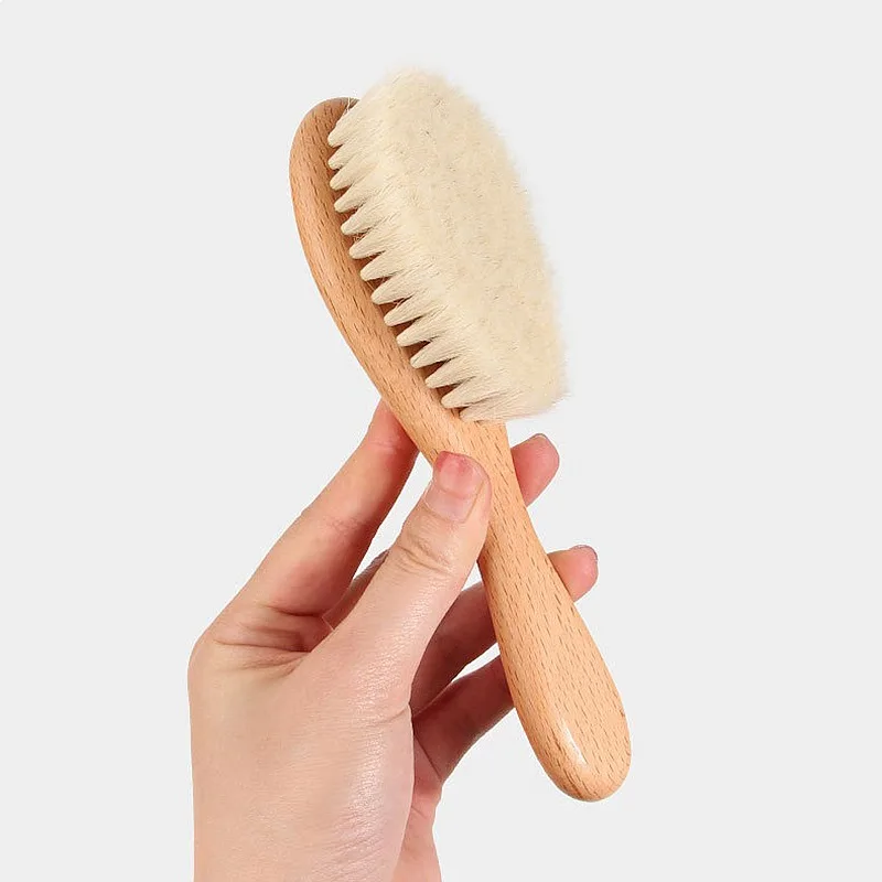 Wooden Handle Goat Wool Brush Soft for All Hair Types Real Hair Wigs
Wooden Handle Goat Wool Brush Soft for All Hair Types Real Hair Wigs