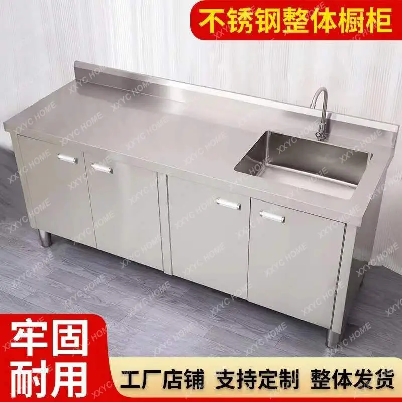 304 Kitchen Stainless Steel Sink Cabinet Sink Cabinet Vegetable Basin Countertop Integrated Cabinet Stove XI
304 Kitchen Stainless Steel Sink Cabinet Sink Cabinet Vegetable Basin Countertop Integrated Cabinet Stove XI