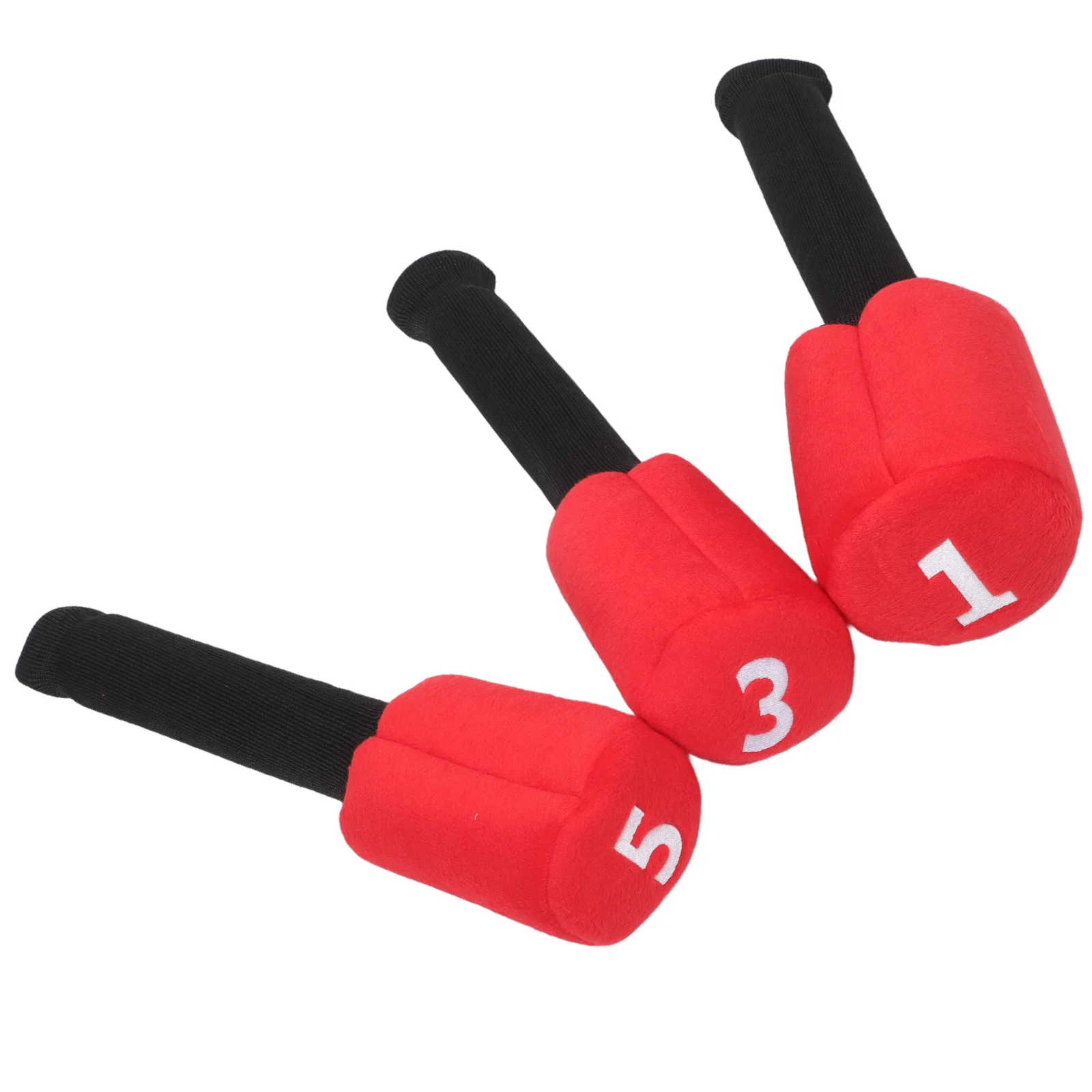 3Pcs Golf Club Headcovers Number Driver Headcover Fairway Wood Cover Mallet Putter Golf Equipment Protectors Mallet Headcover
3Pcs Golf Club Headcovers Number Driver Headcover Fairway Wood Cover Mallet Putter Golf Equipment Protectors Mallet Headcover