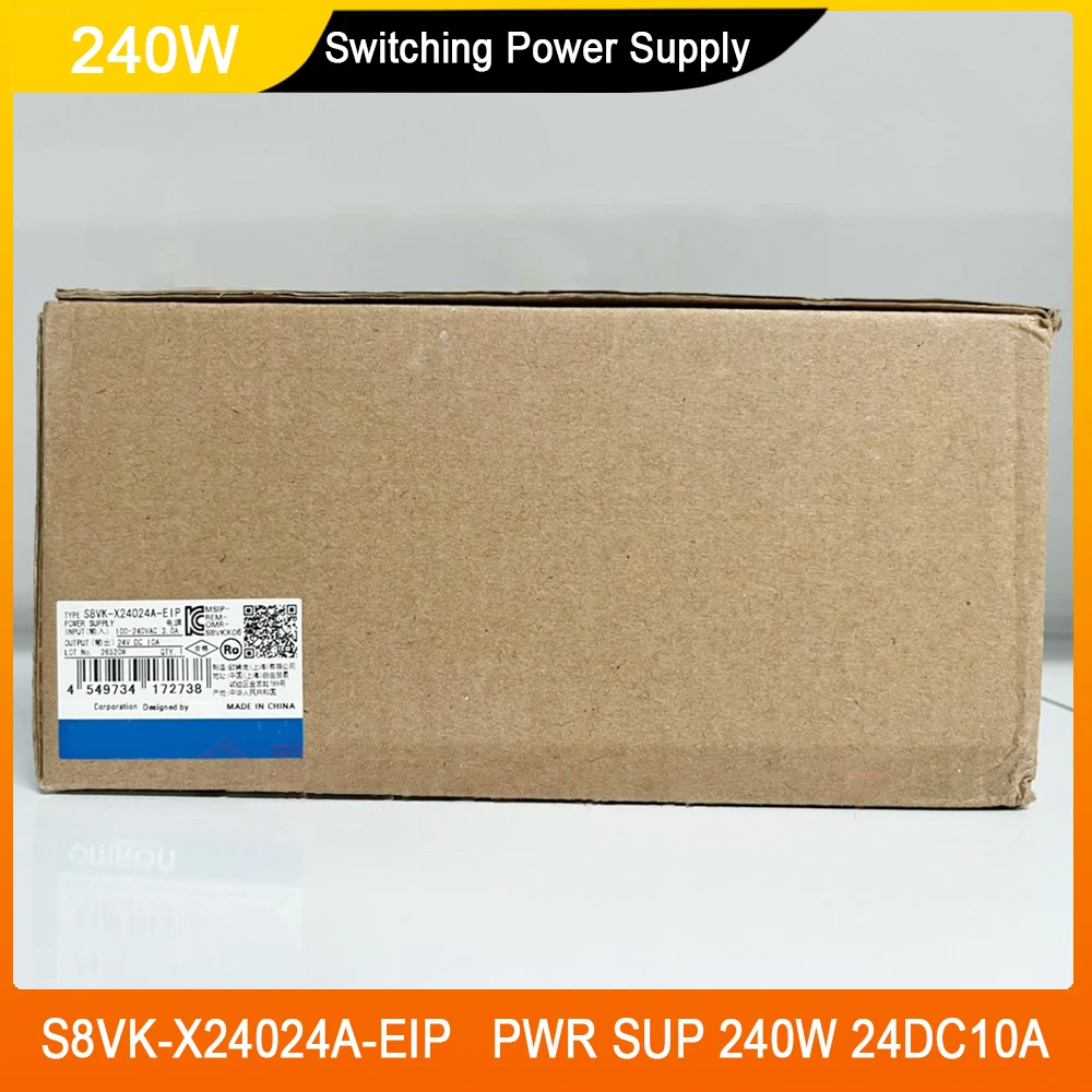 S8VK-X24024A-EIP PWR SUP 240W 24DC10A EIPIM импульсный источник питания высокого качества, быстрая доставка
S8VK-X24024A-EIP PWR SUP 240W 24DC10A EIPIM импульсный источник питания высокого качества, быстрая доставка