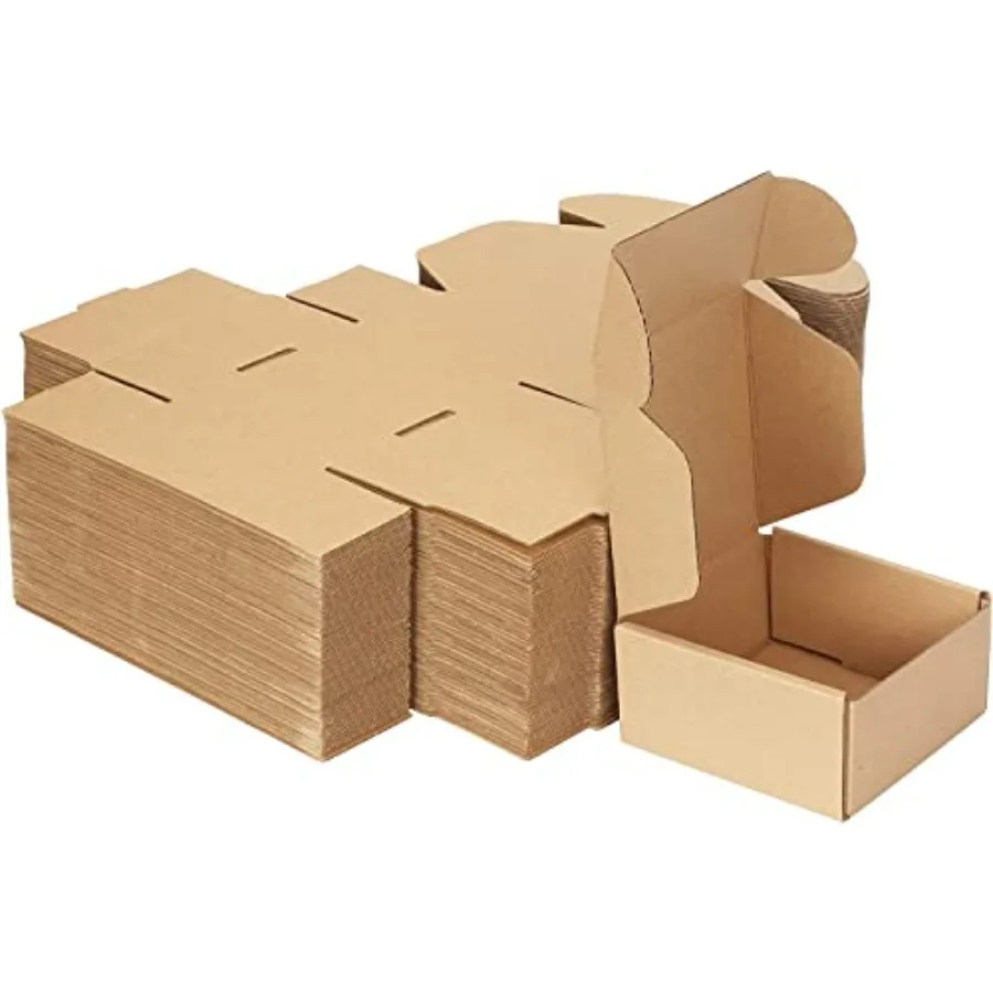 4x4x2 Inches Shipping Boxes Pack of 50 Small Corrugated Cardboard Box for Mailing Packing Literature Mailer
4x4x2 Inches Shipping Boxes Pack of 50 Small Corrugated Cardboard Box for Mailing Packing Literature Mailer