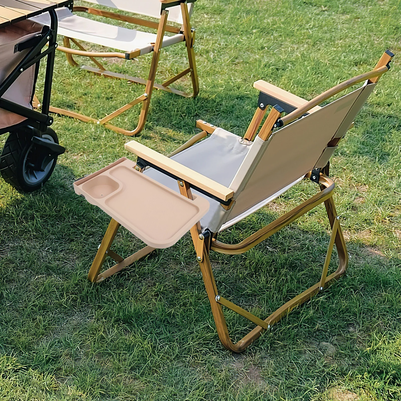 Outdoor Chair Side Tray ABS Material Easy Installation Portable Cup Organizer for Camping Beach Picnic Lounge Chair Beverage
Outdoor Chair Side Tray ABS Material Easy Installation Portable Cup Organizer for Camping Beach Picnic Lounge Chair Beverage