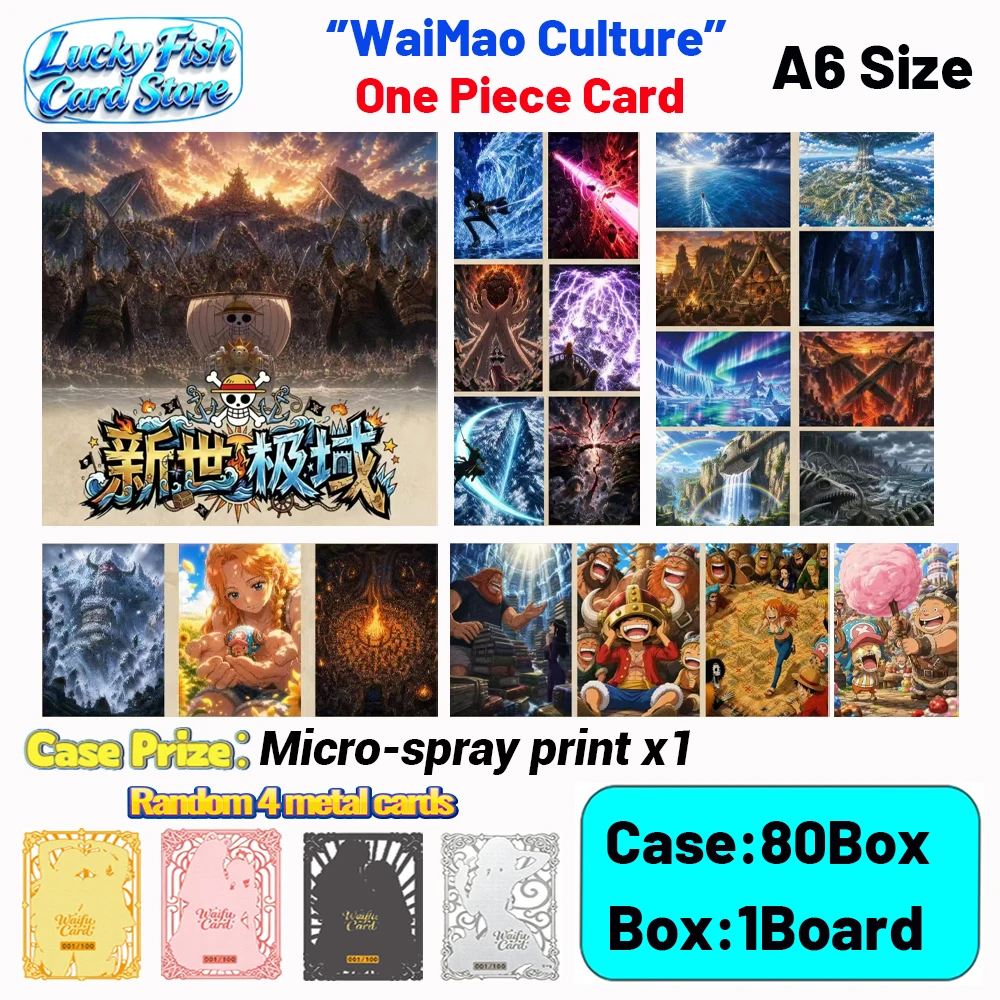 Wholesale 2026 New ShuGuang Creative Studio One Piece Cards 80 Pieces A6 Size Boards Children's Toys Birthday Gifts
Wholesale 2026 New ShuGuang Creative Studio One Piece Cards 80 Pieces A6 Size Boards Children's Toys Birthday Gifts