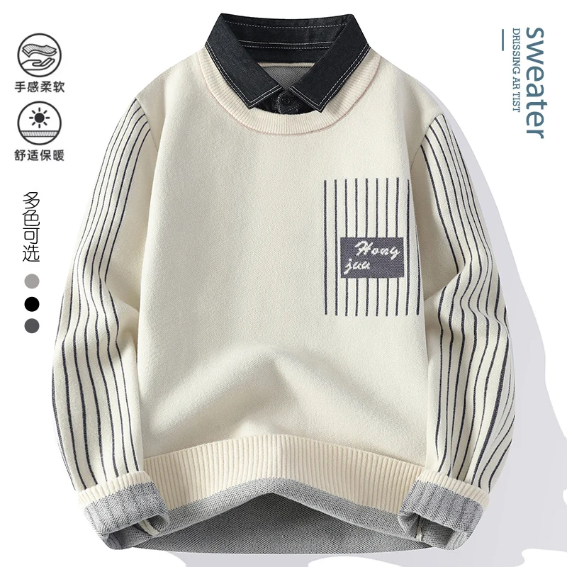 Men's wool pullovers Men's Sweater 2024 Autumn Solid color Half high collar mens Thick Warm Men Knitted Sweater full sizeM-4XL
Men's wool pullovers Men's Sweater 2024 Autumn Solid color Half high collar mens Thick Warm Men Knitted Sweater full sizeM-4XL