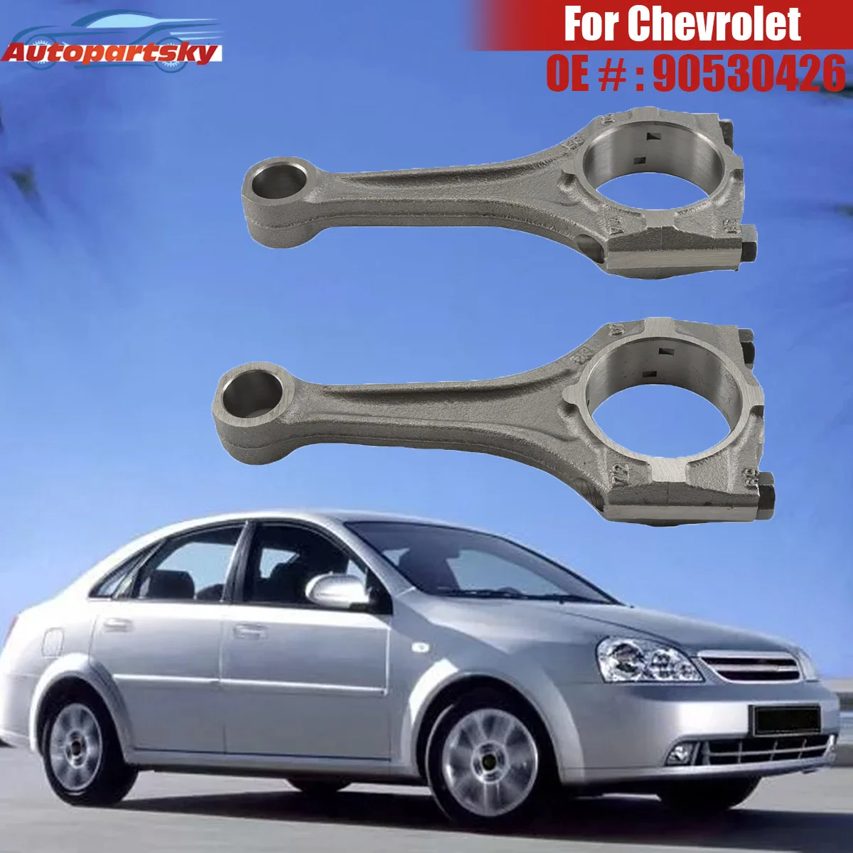 Automotive Parts Engine Connecting Rod 90530426 For Chevrolet Optra 2.0L 2005 2006 2007 2008 2009 2010
Automotive Parts Engine Connecting Rod 90530426 For Chevrolet Optra 2.0L 2005 2006 2007 2008 2009 2010