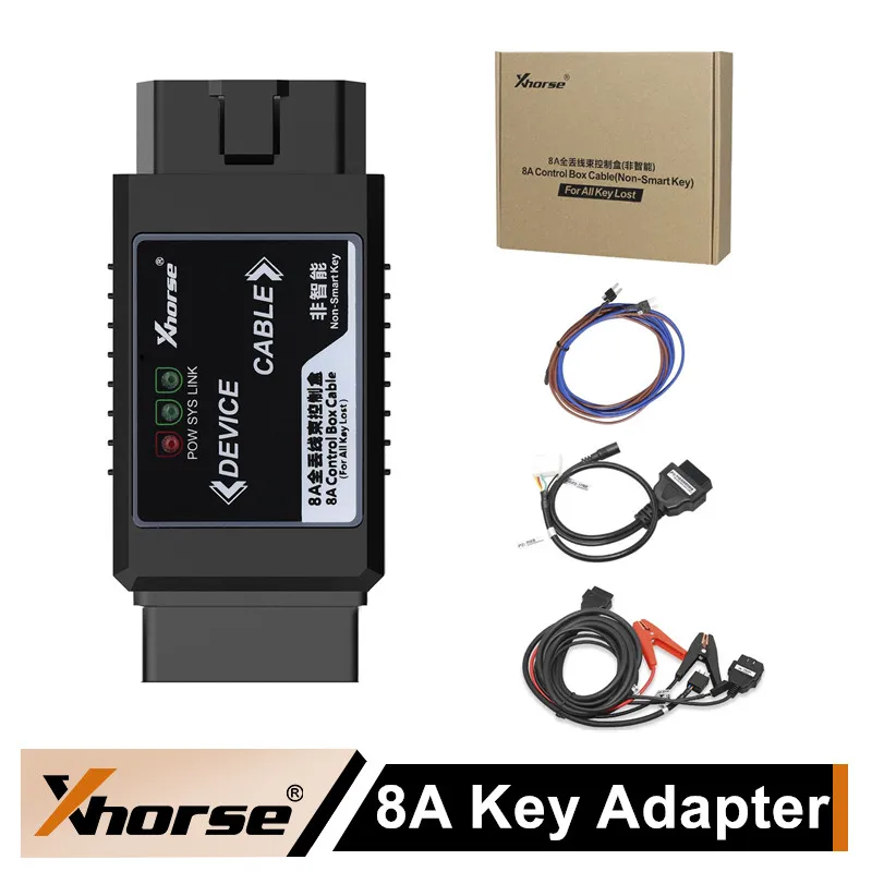 XHORSE VVDI2 8A Adapter for Toyota All Key Lost No Disassembly 8A Control Box Cable used with VVDI Key Tool Max/Key tool plus
XHORSE VVDI2 8A Adapter for Toyota All Key Lost No Disassembly 8A Control Box Cable used with VVDI Key Tool Max/Key tool plus