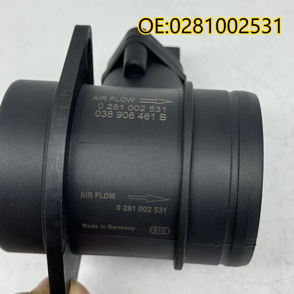 High quality New For 0281002531 Mass Air Flow Sensor For VW Volkswagen Beetle Jetta Golf 04-06
High quality New For 0281002531 Mass Air Flow Sensor For VW Volkswagen Beetle Jetta Golf 04-06