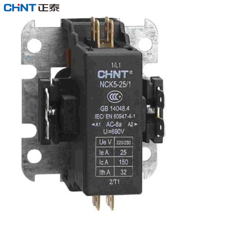 CHINT NCK5-25/1 NCK5-32/1 NCK5-40/1 Контактор переменного тока для кондиционирования воздуха Реле кондиционера 1P 2P Кондиционер 220 В 230 В NCK5
CHINT NCK5-25/1 NCK5-32/1 NCK5-40/1 Контактор переменного тока для кондиционирования воздуха Реле кондиционера 1P 2P Кондиционер 220 В 230 В NCK5