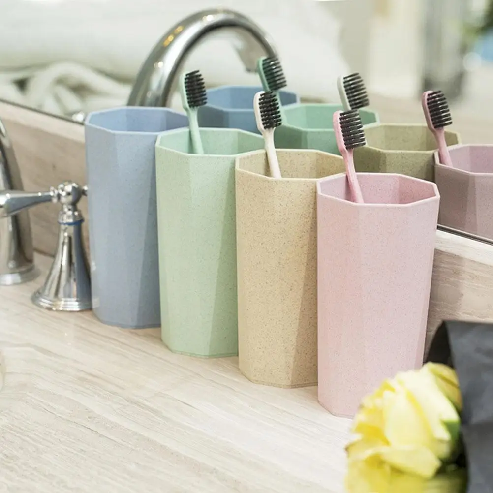 Creative Octagon Couple Brushing Toothbrush Cups Drink Cups Mugs for Coffee Water Tea (Nordic Pink)
Creative Octagon Couple Brushing Toothbrush Cups Drink Cups Mugs for Coffee Water Tea (Nordic Pink)