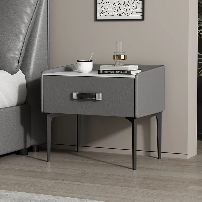 Trendy Cozy Bedside Table Storage Glamour Exquisite Versatile Night Table Nordic Modern Velador De Dormitorio Bedroom Furniture
Trendy Cozy Bedside Table Storage Glamour Exquisite Versatile Night Table Nordic Modern Velador De Dormitorio Bedroom Furniture