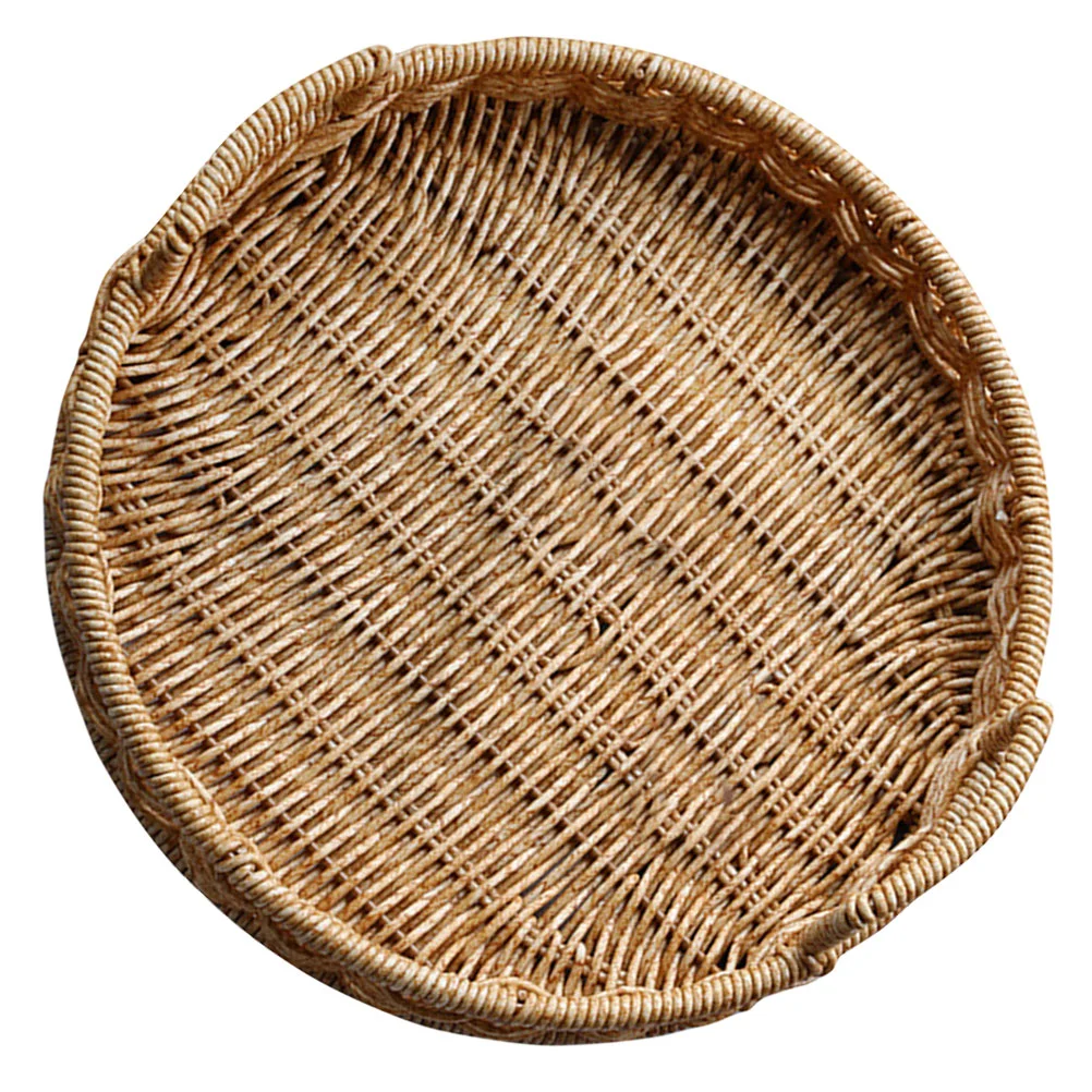 Rattan Bread Basket Food Serving Holders Round Tray with Handles Trays Home Decor Fruit Woven Storage Shelving
Rattan Bread Basket Food Serving Holders Round Tray with Handles Trays Home Decor Fruit Woven Storage Shelving