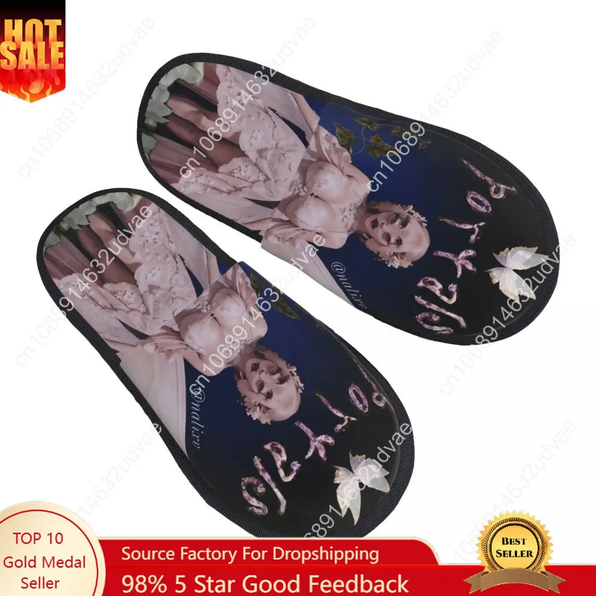 Custom Portals Mushroom Melanies Martinez Comfy Scuff With Memory Foam Slippers Women American Singer Bedroom House Shoes
Custom Portals Mushroom Melanies Martinez Comfy Scuff With Memory Foam Slippers Women American Singer Bedroom House Shoes