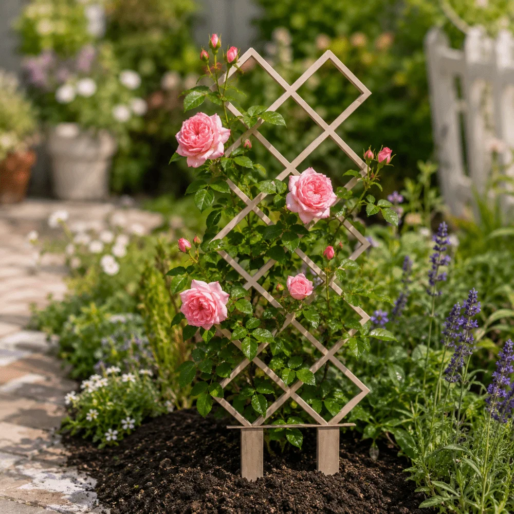 Wooden Hollow Out Flowers Vine Plant Trellis Frame Climbing Stand Geometric Plant Support Rack Garden Plant Trellis
Wooden Hollow Out Flowers Vine Plant Trellis Frame Climbing Stand Geometric Plant Support Rack Garden Plant Trellis