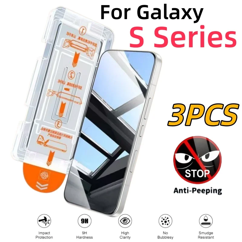 3PCS anti-peeping tempered glass film For Samsung Galaxy S26 Plus S25Ultra S25 S24 Ultra S23 S22 S21 plus series
3PCS anti-peeping tempered glass film For Samsung Galaxy S26 Plus S25Ultra S25 S24 Ultra S23 S22 S21 plus series