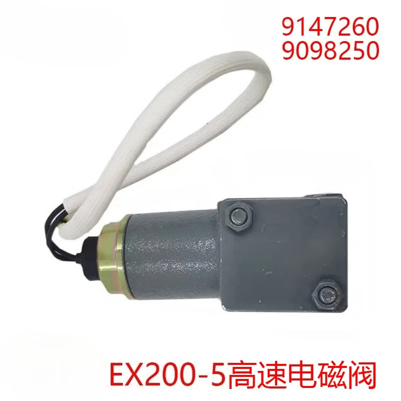 Excavator Parts for EX100/120/200-2-3 -5 High Speed Solenoid Valve 9147260 9098250
Excavator Parts for EX100/120/200-2-3 -5 High Speed Solenoid Valve 9147260 9098250