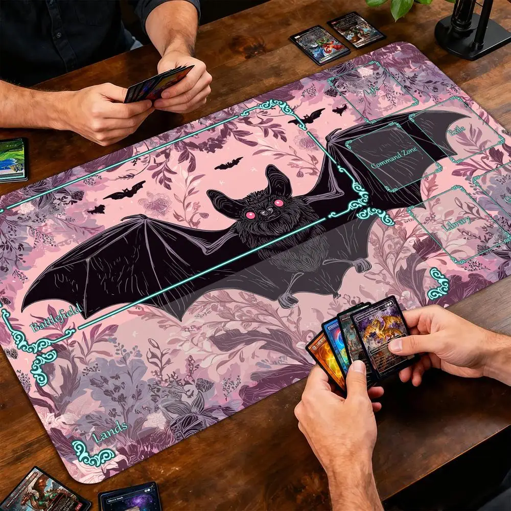 Romantic flowers and bat Magic Card Battle Mat MTG Playmat Anti-slip Base 35X60CM gathering gaming mats Board Game Mat for TCG
Romantic flowers and bat Magic Card Battle Mat MTG Playmat Anti-slip Base 35X60CM gathering gaming mats Board Game Mat for TCG