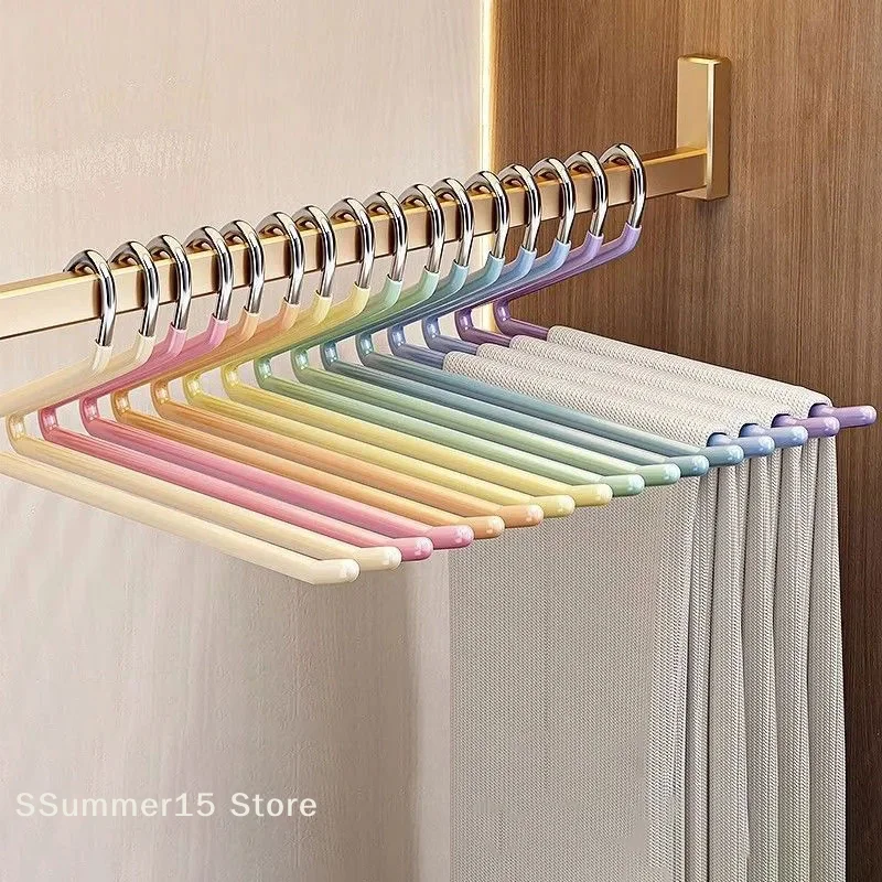 【R】4PCS Goose Type Dip Plastic Pants Hanger Wardrobe Dormitory Telescopic Z Type Clothes Hanger Multi Layer Storage Hanger
【R】4PCS Goose Type Dip Plastic Pants Hanger Wardrobe Dormitory Telescopic Z Type Clothes Hanger Multi Layer Storage Hanger