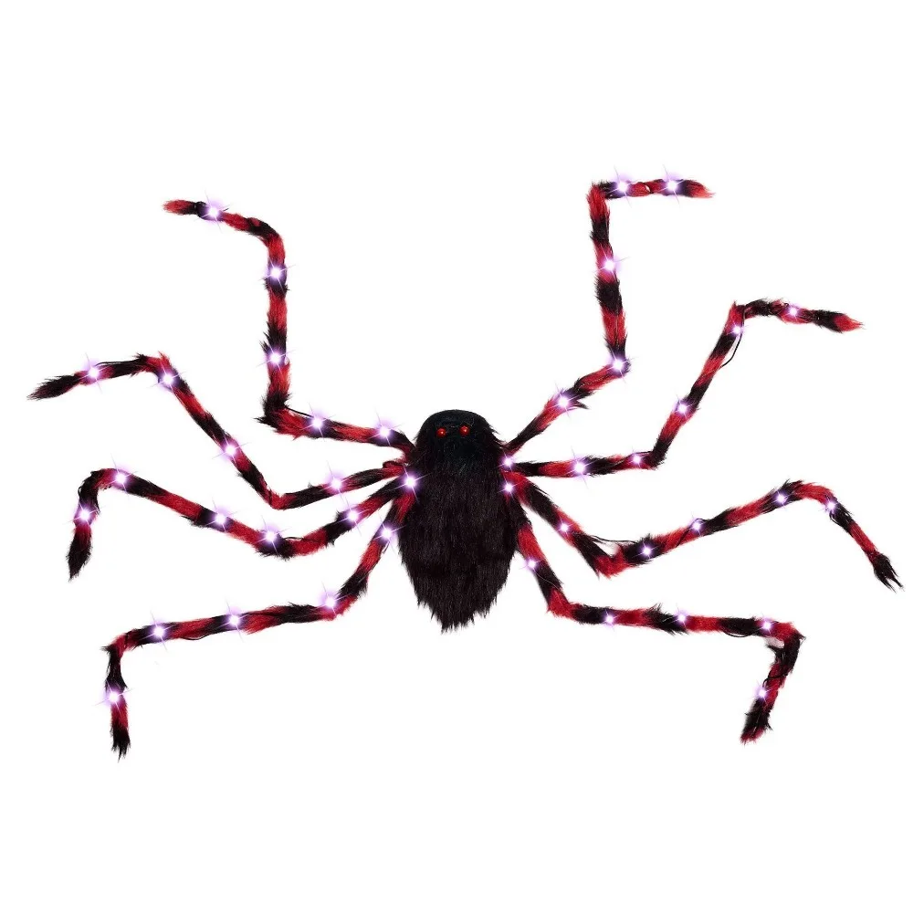Spiders Clothes LED Halloween Spider Backpack Stuffed Animal Cosplay Big Spider Decoration Decoration DIY Spider Bag Puppy Pet
Spiders Clothes LED Halloween Spider Backpack Stuffed Animal Cosplay Big Spider Decoration Decoration DIY Spider Bag Puppy Pet