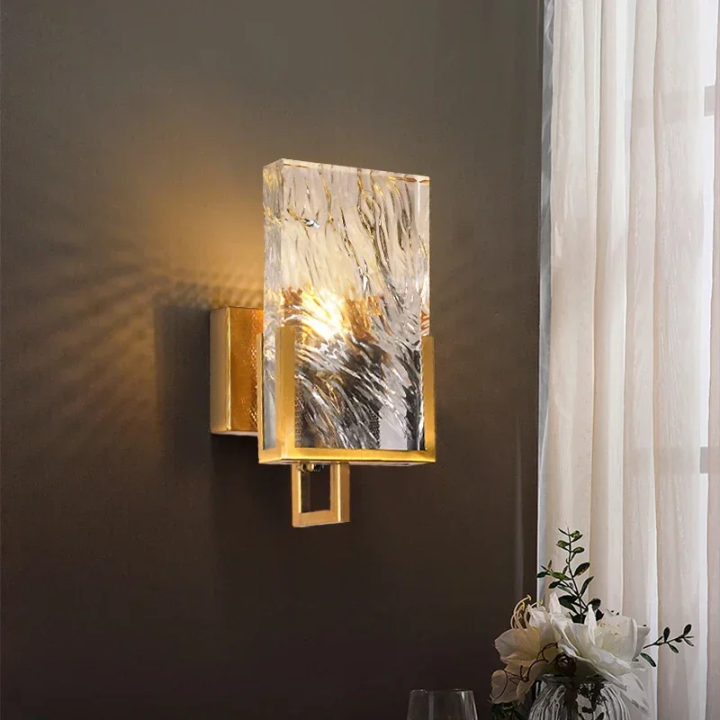 Nordic Luxury Crystal Wall Light Gold LED Wall Light Living Room Background Bathroom Interior hotel Lighting Home Decoration
Nordic Luxury Crystal Wall Light Gold LED Wall Light Living Room Background Bathroom Interior hotel Lighting Home Decoration