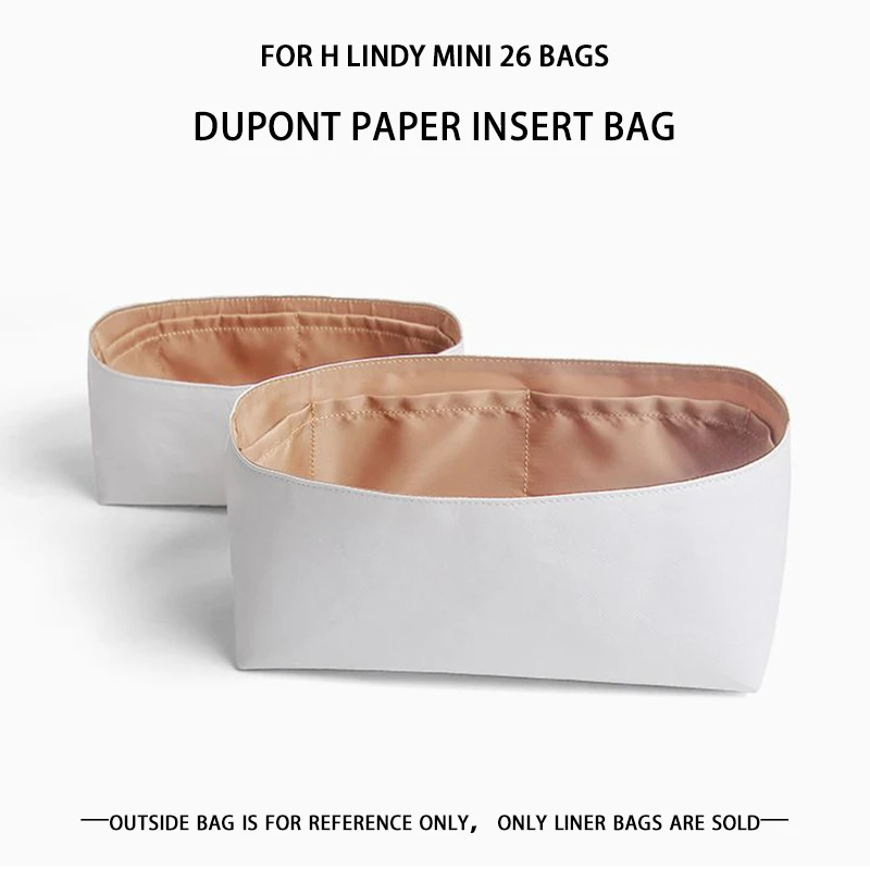 DuPont Paper Bag Organizer for Hermès Lindy Mini 26 – Ultra-Lightweight Waterproof Inner Liner Insert with Shaping Support, Tra
DuPont Paper Bag Organizer for Hermès Lindy Mini 26 – Ultra-Lightweight Waterproof Inner Liner Insert with Shaping Support, Tra
