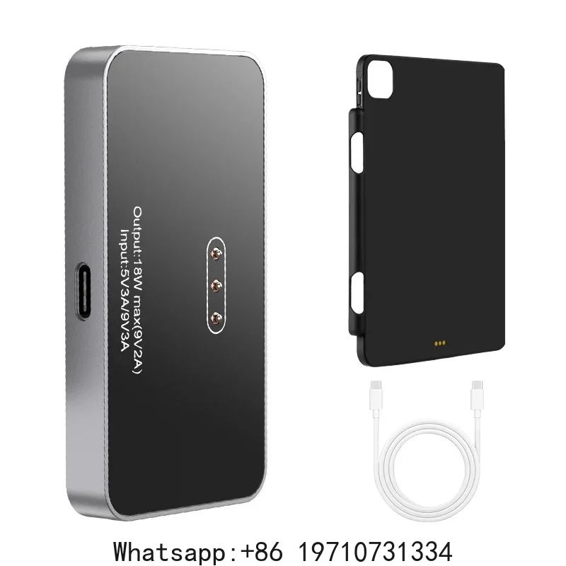 Aluminum Alloy Magnetic Wireless Charger Module With Protect Case for 13"/11" 18W Fast Charging Smart Connector
Aluminum Alloy Magnetic Wireless Charger Module With Protect Case for 13"/11" 18W Fast Charging Smart Connector