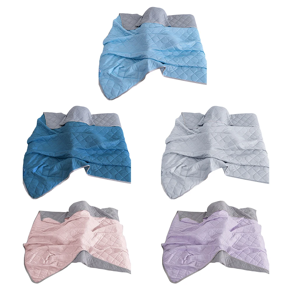 Summer Air Condition Comforter Grade A Cooling Blanket Soft Breathable Cool Comforter for Hot Sleepers Night Sweats
Summer Air Condition Comforter Grade A Cooling Blanket Soft Breathable Cool Comforter for Hot Sleepers Night Sweats