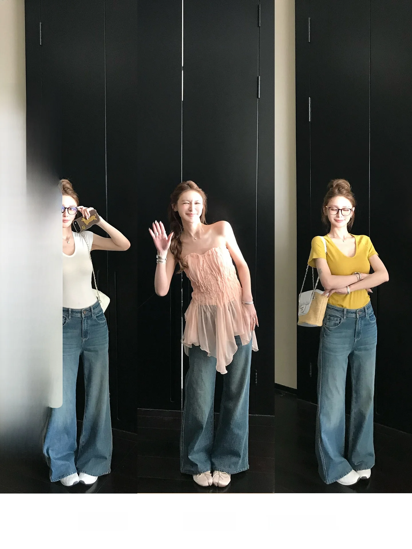 Skk Store Women's Straight Leg Jeans Super Model Fit Four Way Stretch Pear Shape Slimming Vintage Denim Casual Cotton Blend
Skk Store Women's Straight Leg Jeans Super Model Fit Four Way Stretch Pear Shape Slimming Vintage Denim Casual Cotton Blend