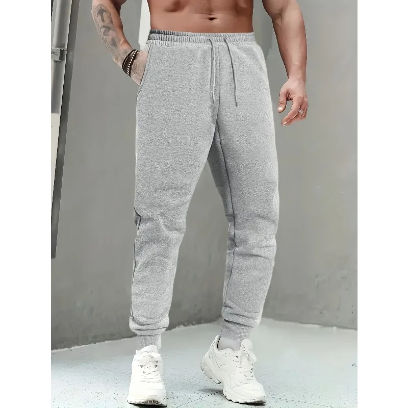 Men's Autumn and Winter Casual Sweatpants, Comfortable Running Pants, Solid Color Side Pockets, Trendy and Fashionable Pants
Men's Autumn and Winter Casual Sweatpants, Comfortable Running Pants, Solid Color Side Pockets, Trendy and Fashionable Pants