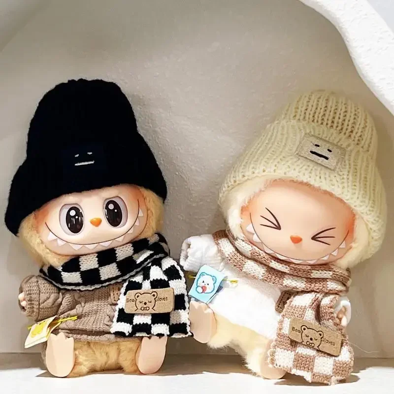 17cm Mini Plush Doll'S Clothes Outfit Accessories For Korea Kpop Exo Labubu Idol V1 V2 Sweater overalls scarf set Clothing Gift
17cm Mini Plush Doll'S Clothes Outfit Accessories For Korea Kpop Exo Labubu Idol V1 V2 Sweater overalls scarf set Clothing Gift