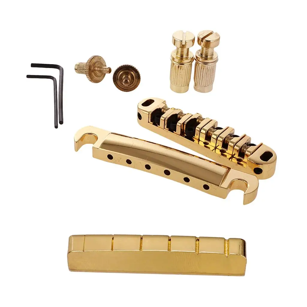 Набор роликовых седла для электрогитары, латунная гайка с прорезями, сменные аксессуары для моста для деталей гитары LP
Набор роликовых седла для электрогитары, латунная гайка с прорезями, сменные аксессуары для моста для деталей гитары LP