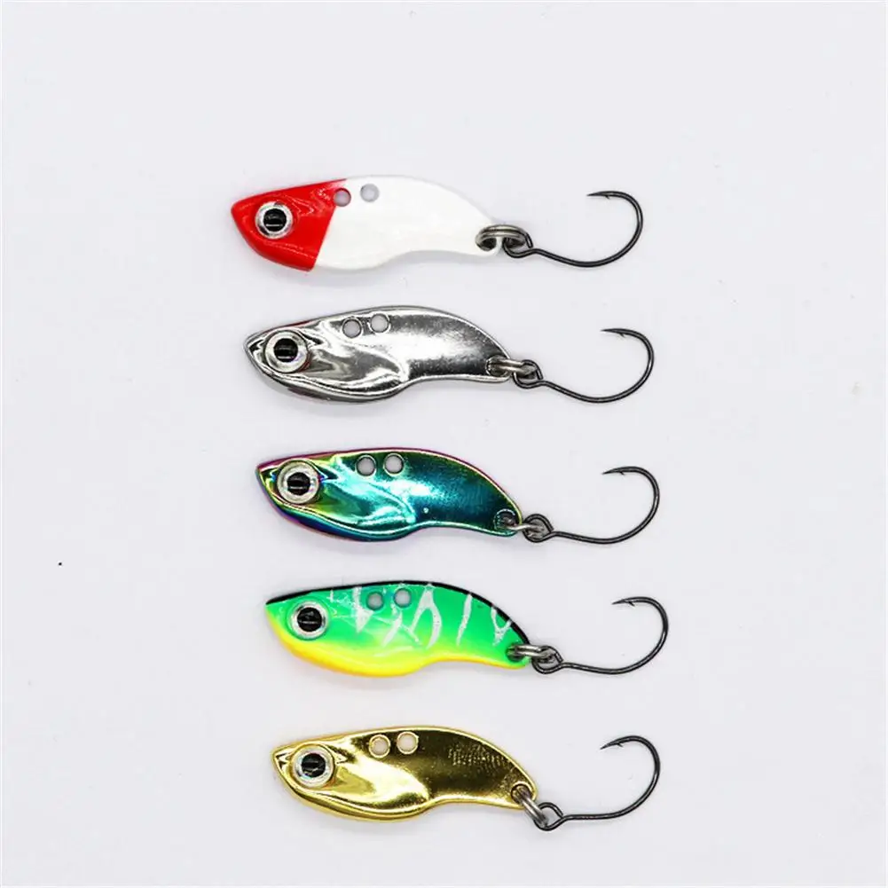 Metal Bait 2.5g Mini Fishing Lure With Single Hook Vib Full Swimming Layer Vibration Artifical Bait
Metal Bait 2.5g Mini Fishing Lure With Single Hook Vib Full Swimming Layer Vibration Artifical Bait