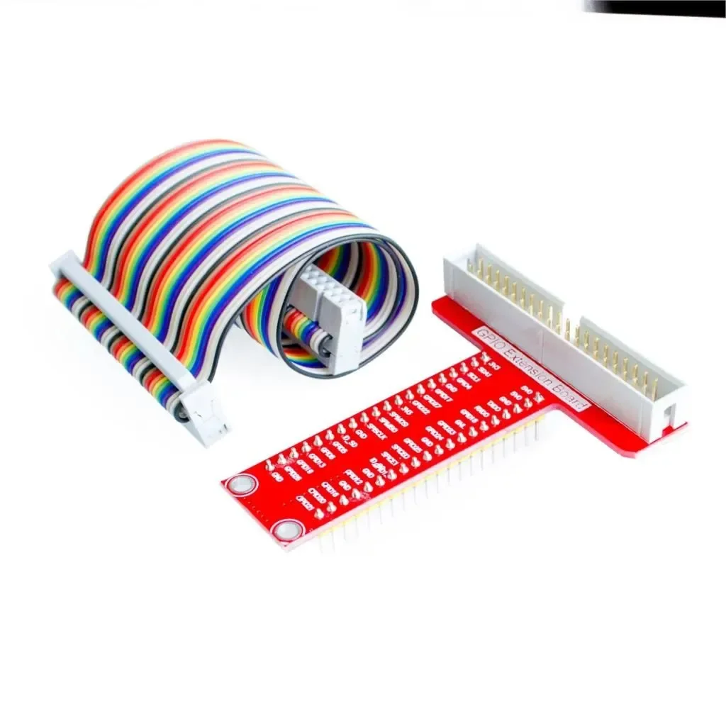 For Raspberry Pi 3&Raspberry Pi 2 Model B T , expansion DIY kit (40Pin GPIO cable + GPIO T-adapter plate)
For Raspberry Pi 3&Raspberry Pi 2 Model B T , expansion DIY kit (40Pin GPIO cable + GPIO T-adapter plate)