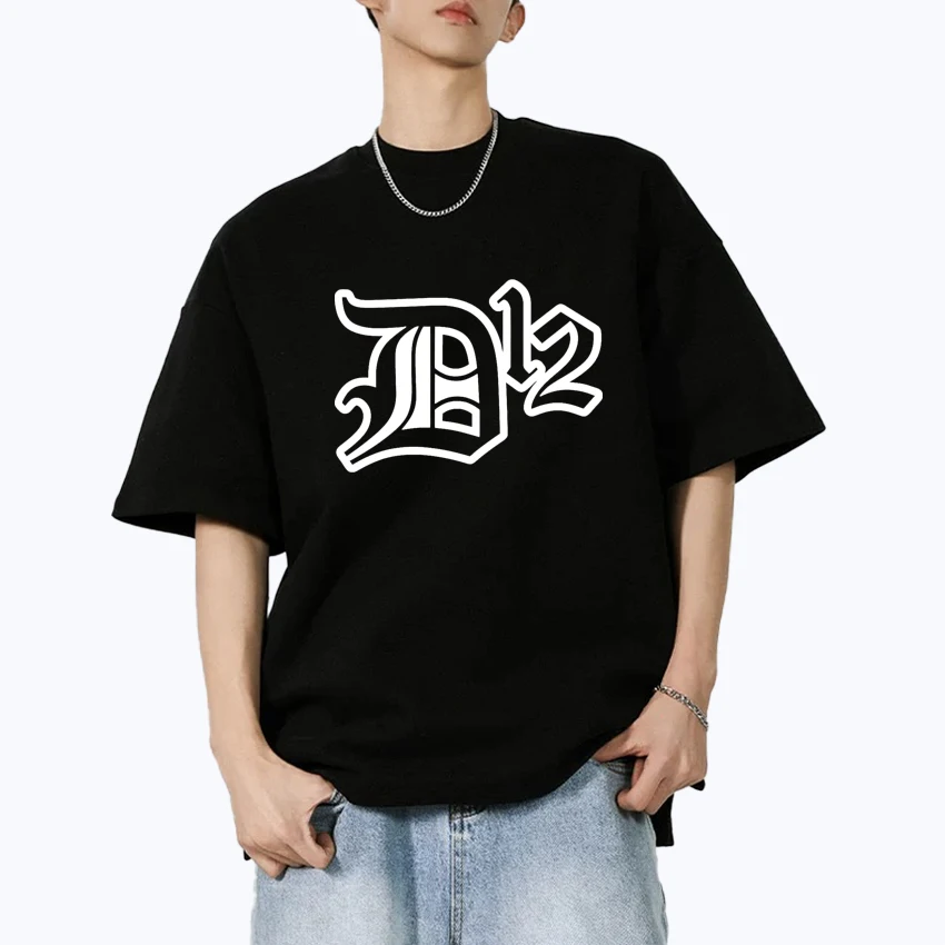 Summer Street Hip Hop D12 Band Oversized T-shirt Men Women 100% Cotton short sleeve t-shirts Crew Neck Unisex vintage clothing
Summer Street Hip Hop D12 Band Oversized T-shirt Men Women 100% Cotton short sleeve t-shirts Crew Neck Unisex vintage clothing