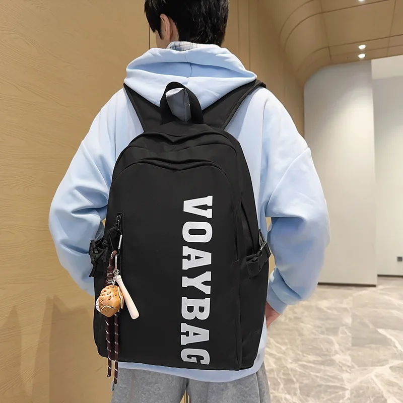 Модный модный мужской рюкзак 2025, новый женский рюкзак на плечо, большой вместительный школьный рюкзак с надписью для младших школьников 
Модный модный мужской рюкзак 2025, новый женский рюкзак на плечо, большой вместительный школьный рюкзак с надписью для младших школьников