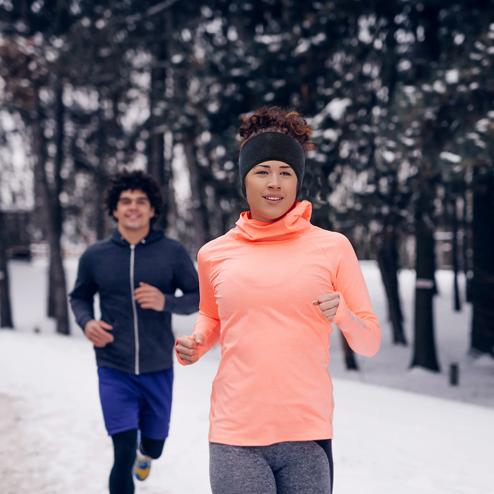 4Pcs Women's Winter Running Headband Fleece Lined Ear Cover for Cold Weather Outdoor Sports Cycling Hiking Mountaineering
4Pcs Women's Winter Running Headband Fleece Lined Ear Cover for Cold Weather Outdoor Sports Cycling Hiking Mountaineering