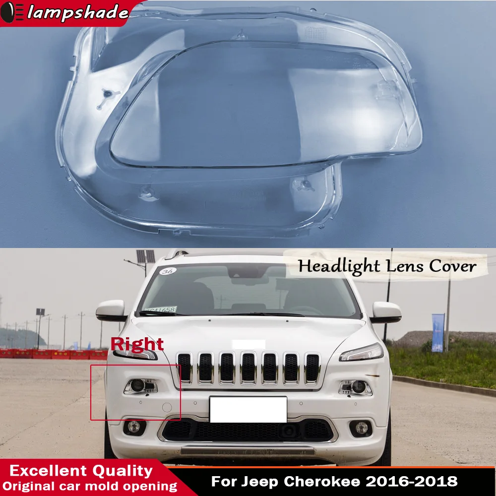 Car Headlight Cover Lens Glass Shell For Jeep Cherokee 2016 2017 2018 Front Headlamp Transparent Lampshade Auto Light Lamp
Car Headlight Cover Lens Glass Shell For Jeep Cherokee 2016 2017 2018 Front Headlamp Transparent Lampshade Auto Light Lamp
