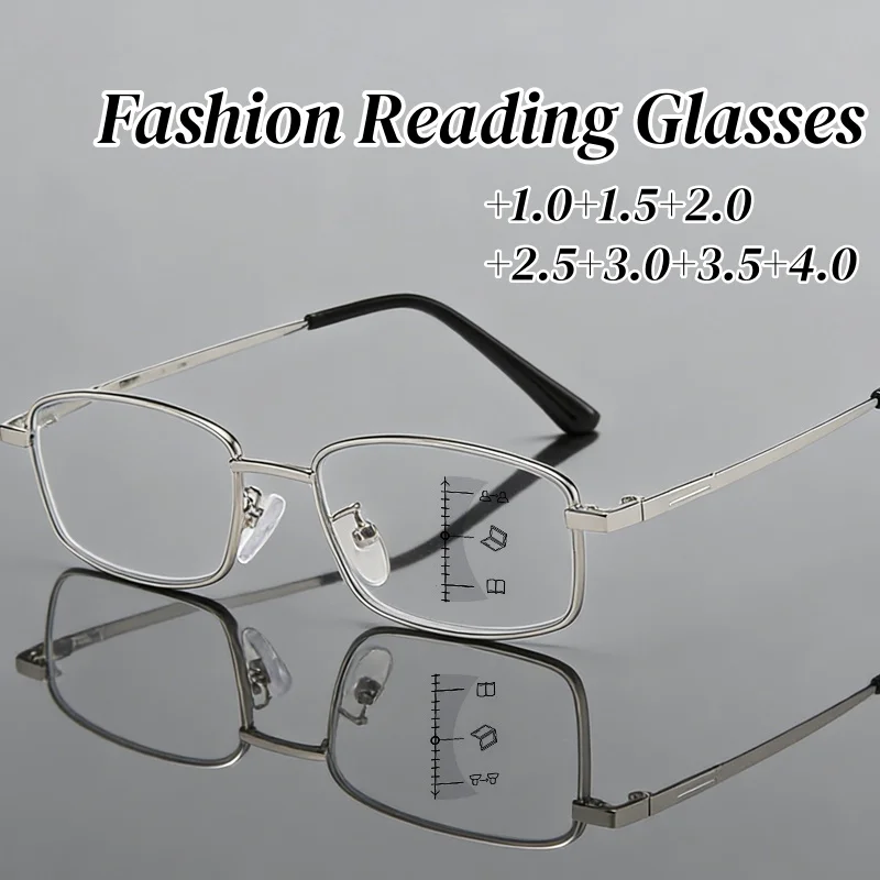 2026 Progressive Multifocal Reading Glasses Men Women Trendy Business Presbyopia Eyewear Unisex Square Far Sight Eyeglasses
2026 Progressive Multifocal Reading Glasses Men Women Trendy Business Presbyopia Eyewear Unisex Square Far Sight Eyeglasses