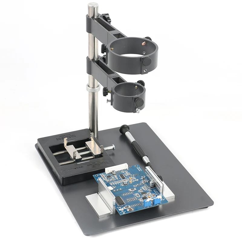 2 in 1 Metal Industrial Digital Microscope Camera Table Stand Holder Soldering Station Hot Air Gun For 100X 300X C Mount Lens
2 in 1 Metal Industrial Digital Microscope Camera Table Stand Holder Soldering Station Hot Air Gun For 100X 300X C Mount Lens