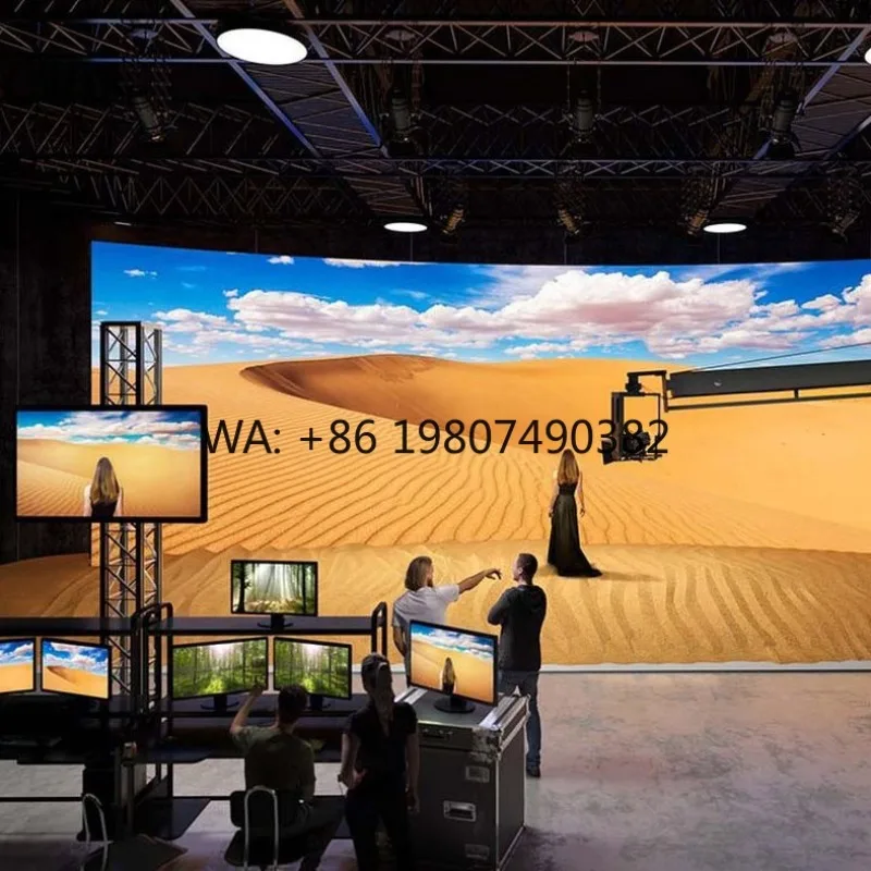 VR XR Studio Background LED Video Wall Indoor HD Backdrop Screen For TV Show Media Live Event Rental Display
VR XR Studio Background LED Video Wall Indoor HD Backdrop Screen For TV Show Media Live Event Rental Display