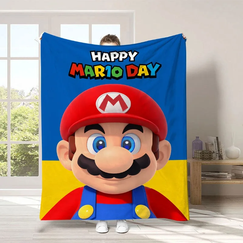 Hot New Marios Bros Cartoon Warm Soft Blanket Travel Plush Throw Blanket Novelty Bedroom Flannel Bedspread Sofa
Hot New Marios Bros Cartoon Warm Soft Blanket Travel Plush Throw Blanket Novelty Bedroom Flannel Bedspread Sofa
