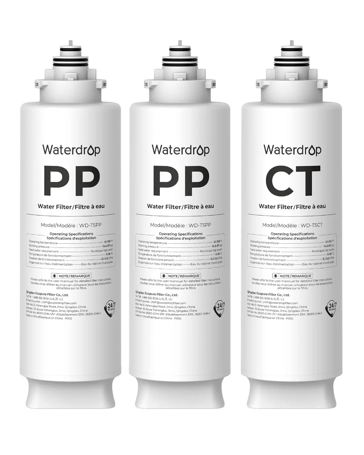 Under Sink Water Filter Replacement, 2-Year Life, Reduces 99% Chlorine, Compatible with TSU & TSC Systems
Under Sink Water Filter Replacement, 2-Year Life, Reduces 99% Chlorine, Compatible with TSU & TSC Systems