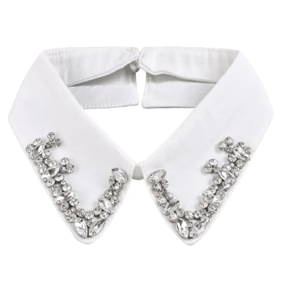 Detachable Fake Collar, Rhinestone Fake Collar for Women's Shirts, Sweaters, Jackets, Tops
Detachable Fake Collar, Rhinestone Fake Collar for Women's Shirts, Sweaters, Jackets, Tops