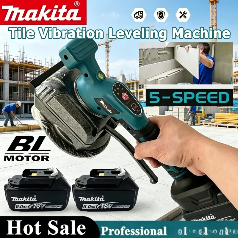 Makita Cordless Tile Laying Machine for Wall & Floor Vibration, Adjustment High Capacity Home Decoration Tool For Makita Battery
Makita Cordless Tile Laying Machine for Wall & Floor Vibration, Adjustment High Capacity Home Decoration Tool For Makita Battery