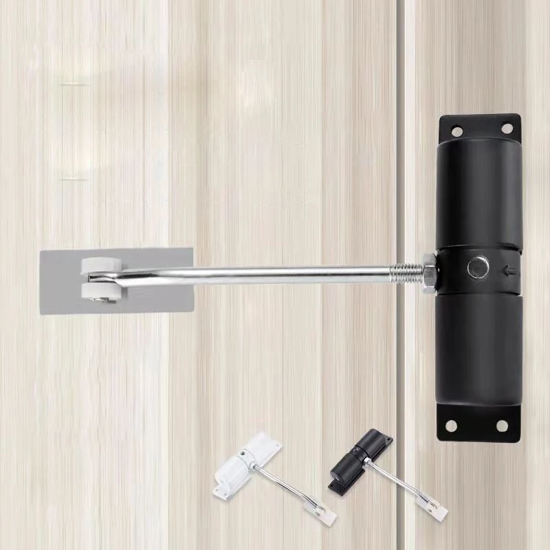 Automatic Spring Door Closer Adjustable Closing Door Hinge The Door Closing Device Furniture Door Hardware
Automatic Spring Door Closer Adjustable Closing Door Hinge The Door Closing Device Furniture Door Hardware