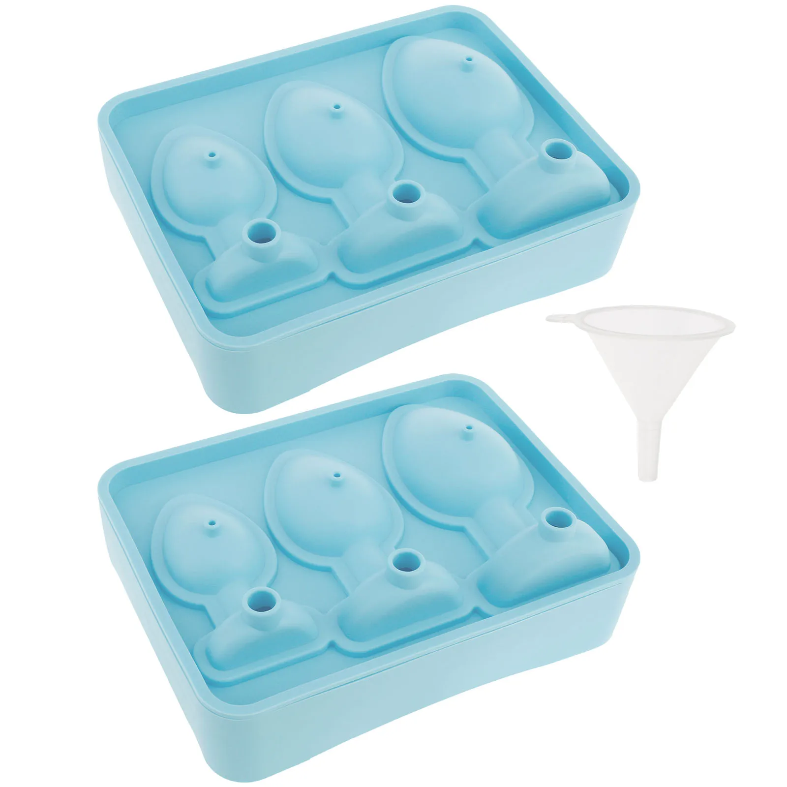 2Pcs Prank Ice Cube Tray Creative Silicone Ice Cube Mold Creative Ice Maker Mold with Sealed Lid Funny Freezer Ice Tray
2Pcs Prank Ice Cube Tray Creative Silicone Ice Cube Mold Creative Ice Maker Mold with Sealed Lid Funny Freezer Ice Tray