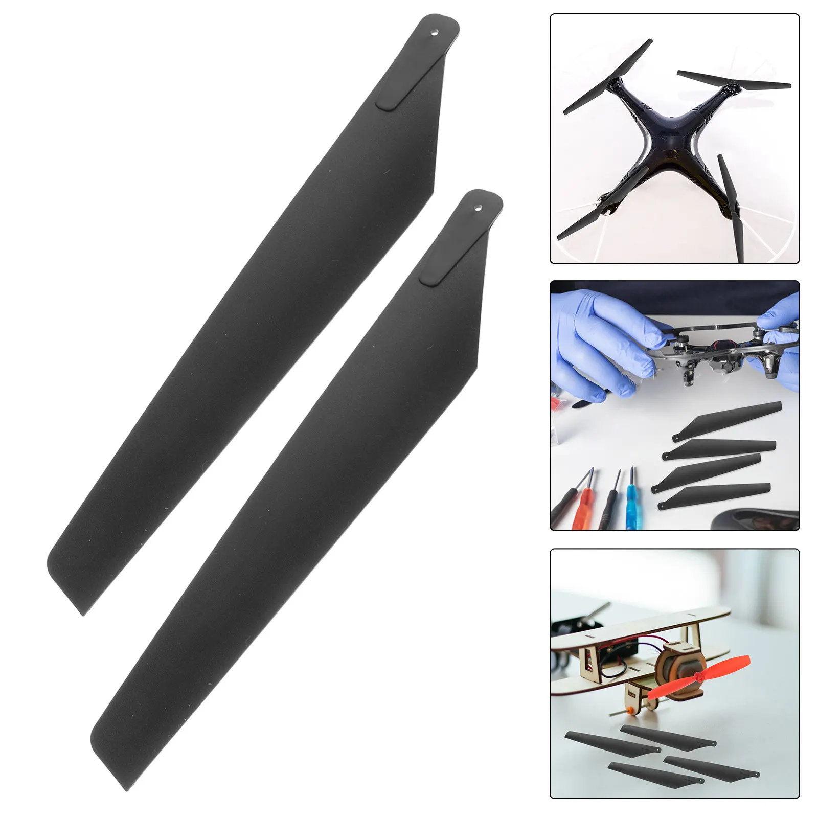 4Pcs Rc Airplane Propeller Blades Plastic Vane Spare Replacement Parts for Rc Plane Repair and Accessories Vane Propeller
4Pcs Rc Airplane Propeller Blades Plastic Vane Spare Replacement Parts for Rc Plane Repair and Accessories Vane Propeller