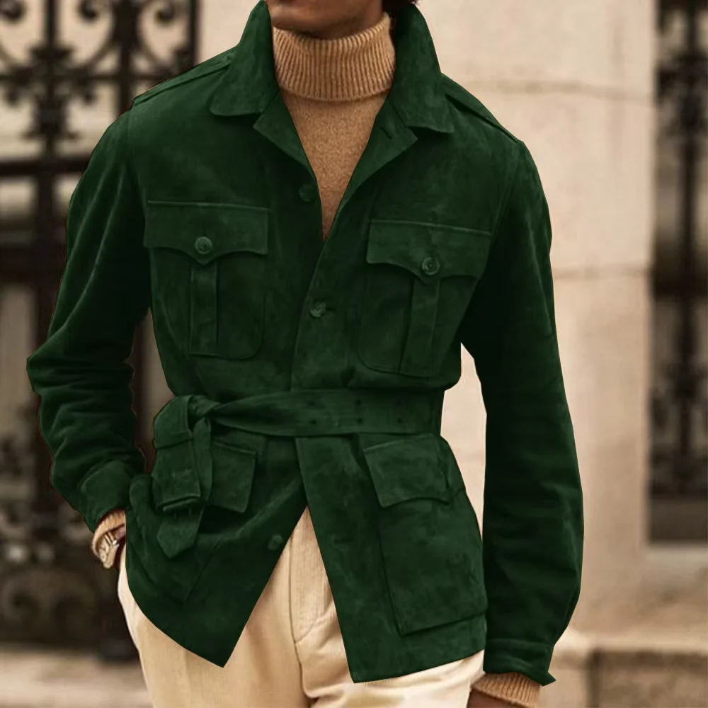 Men's Jacket Suede Hunting Steam Punk Fabric Comfortable Commuting Casual Fashion Male Blazer Winter Customized Coat Best Seller
Men's Jacket Suede Hunting Steam Punk Fabric Comfortable Commuting Casual Fashion Male Blazer Winter Customized Coat Best Seller